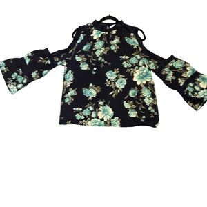 Collective Concepts cold shoulder blouse.